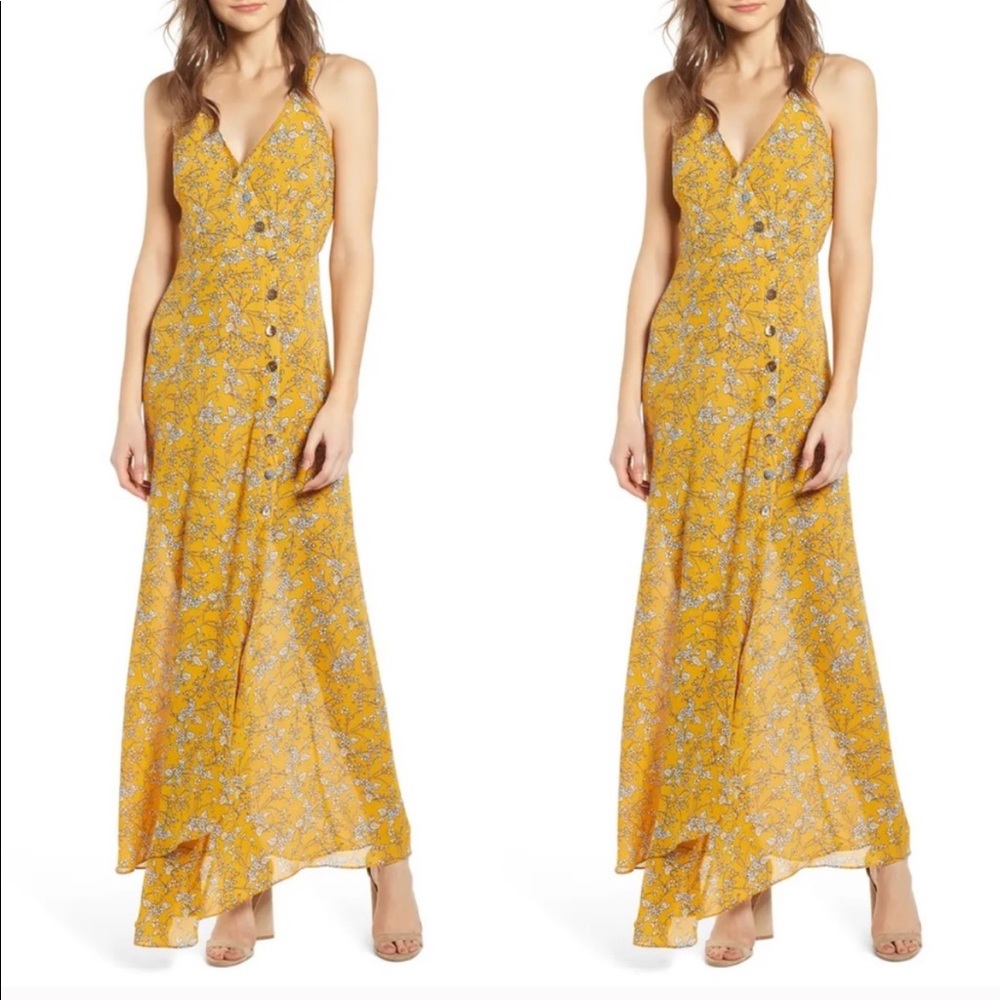 Heartloom Londyn Wildflower Marigold Maxi Dress